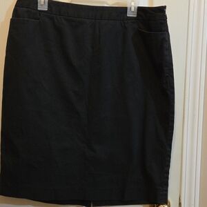 Dockers Black Pencil Mini Skirt 14